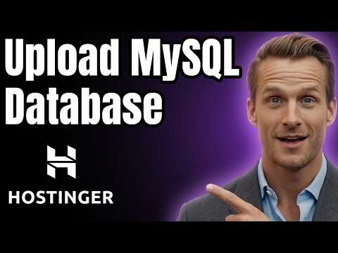 How to Upload MySQL Database and Files in cPanel [2026]