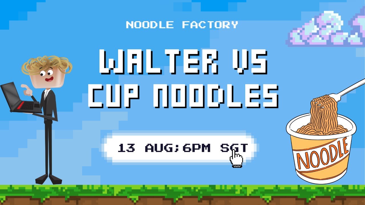 Walter vs Cup Noodles: How Fast Can Noodle Factory's AI Assistant Work?