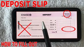 ✅  How To Fill Out Complete Bank Deposit Slip 🔴