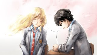 أحبه من بعيد  ( Your Lie In April ) _  نوين .