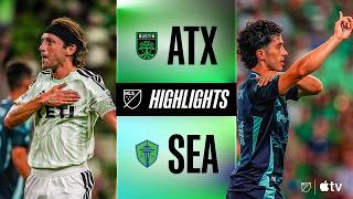 Austin FC vs. Seattle Sounders FC | Full Match Highlights | LATE DRAMA!