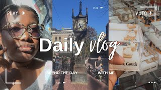 A day in the life in Canada 🇨🇦 | Visit to Gastown Vancouver | Vancouver day in the life