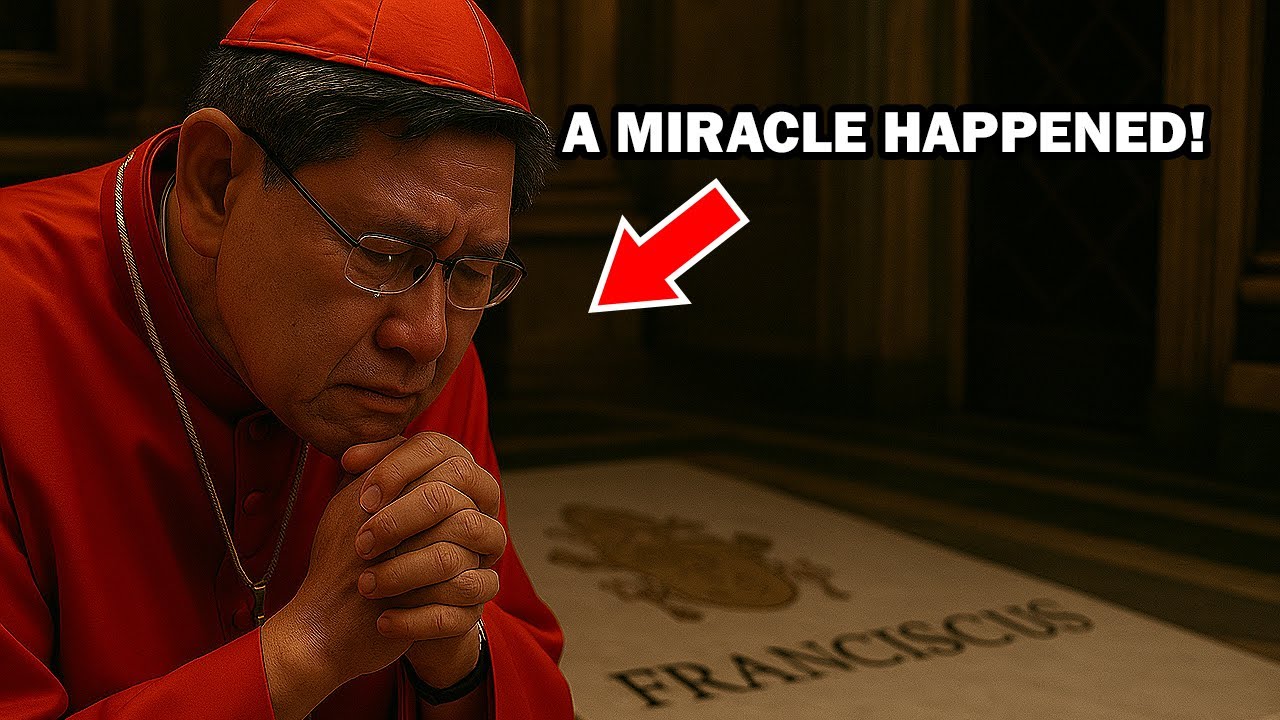 Cardinal Tagle Was Seen Talking at Pope Francis’ Grave… What He Said Brought Everyone to Tears