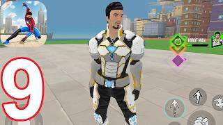 Rope Fighter Action - Gameplay Walkthrough Part 9 - ROBOT MAN (iOS, Android) screenshot 3