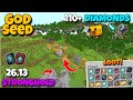 🔥Ultimate (God Seed) For Minecraft 26.13 Bedrock &amp; Pocket Edition | Seed Minecraft 26.13 Bedrock 