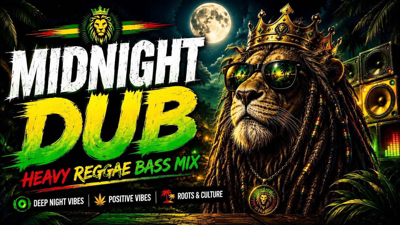 MIDNIGHT DUB 🌕 Heavy Reggae Bass Mix for Deep Night Vibes | ZyonaDub ...