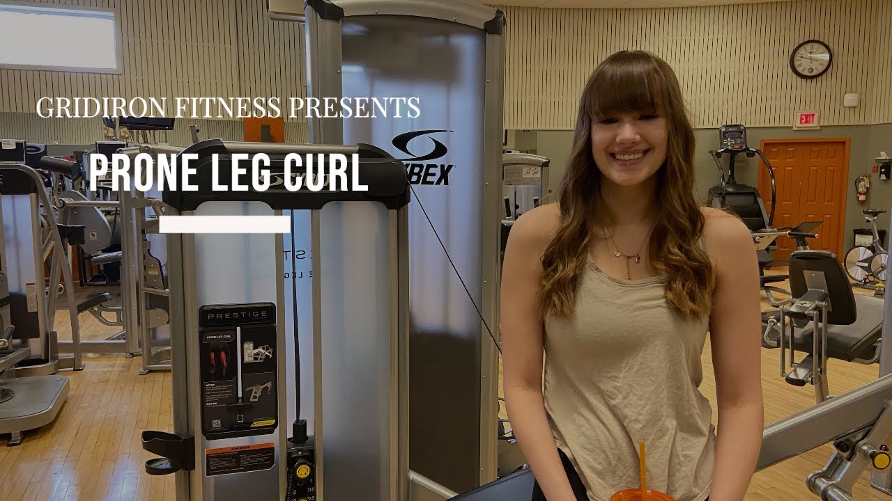 Cybex PRONE LEG CURL - Gridiron Fitness Tutorial