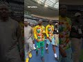 Senegal Parade AFCON Trophy In France