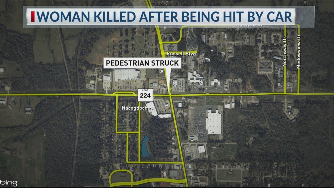 Austin-area woman dies after being hit by a car in Nacogdoches - YouTube