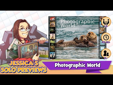 Jessica's Photographic World Solo Mode Preview (KS Preview)