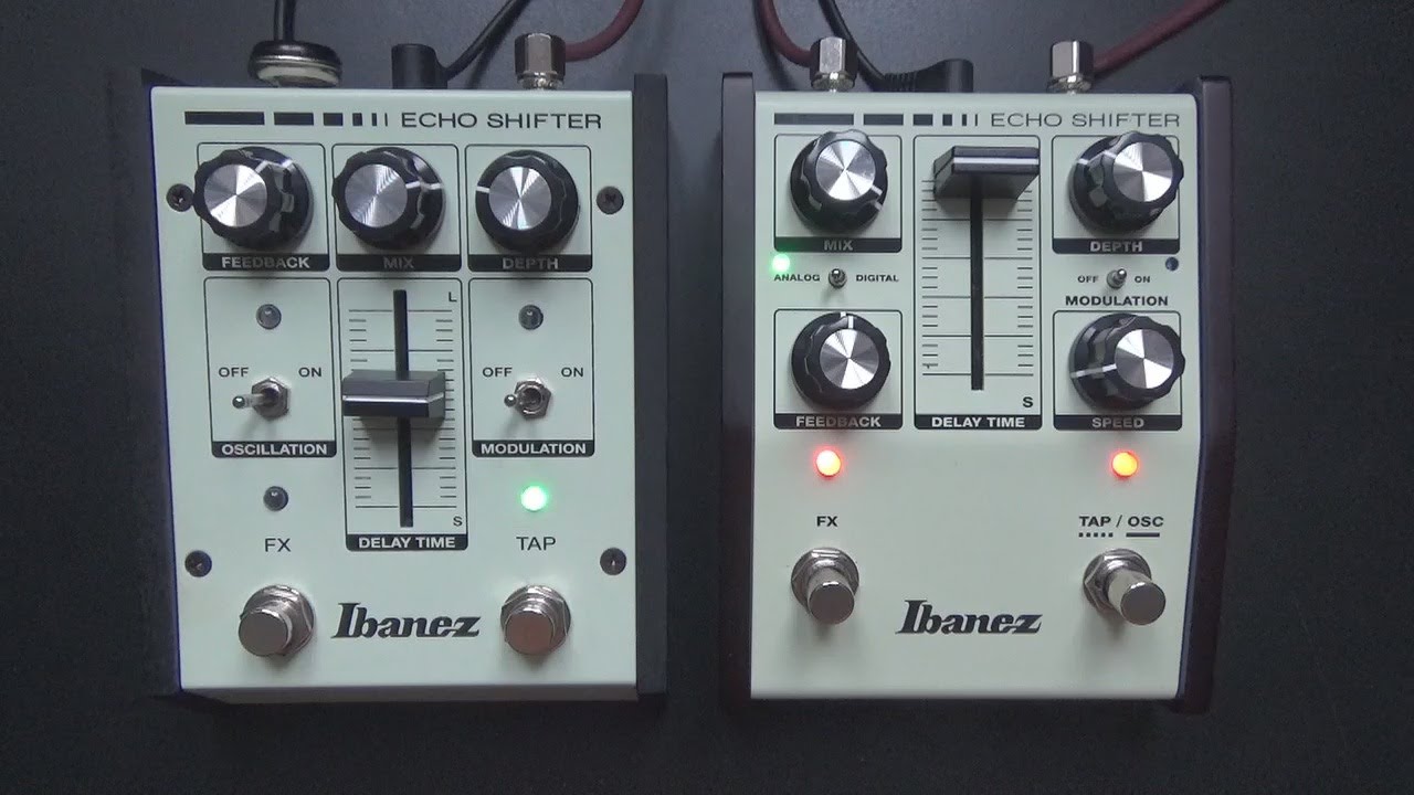 Ibanez ES2 Echo Shifter Analog Delay - YouTube