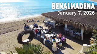 Download Lagu Benalmadena January 7, 2026 Promenade Walk Malaga Costa del Sol Spain [4K] MP3
