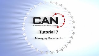 CAN Tutorial 7 - Managing Documents