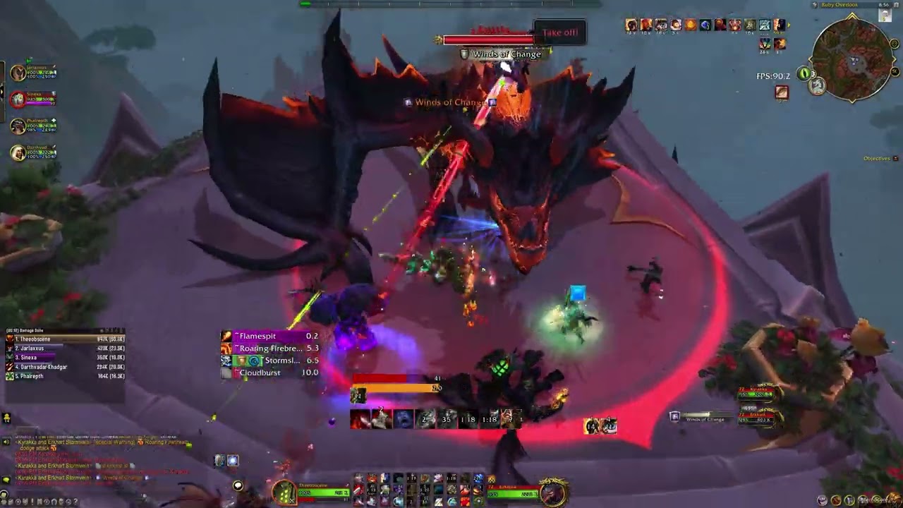 Rubylife Pools Fury Warrior  Ravager/Spear Combo