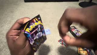 Pokémon mega evolution pitch black booster pack rips ￼#pokemon #pokemoncards #trading 
