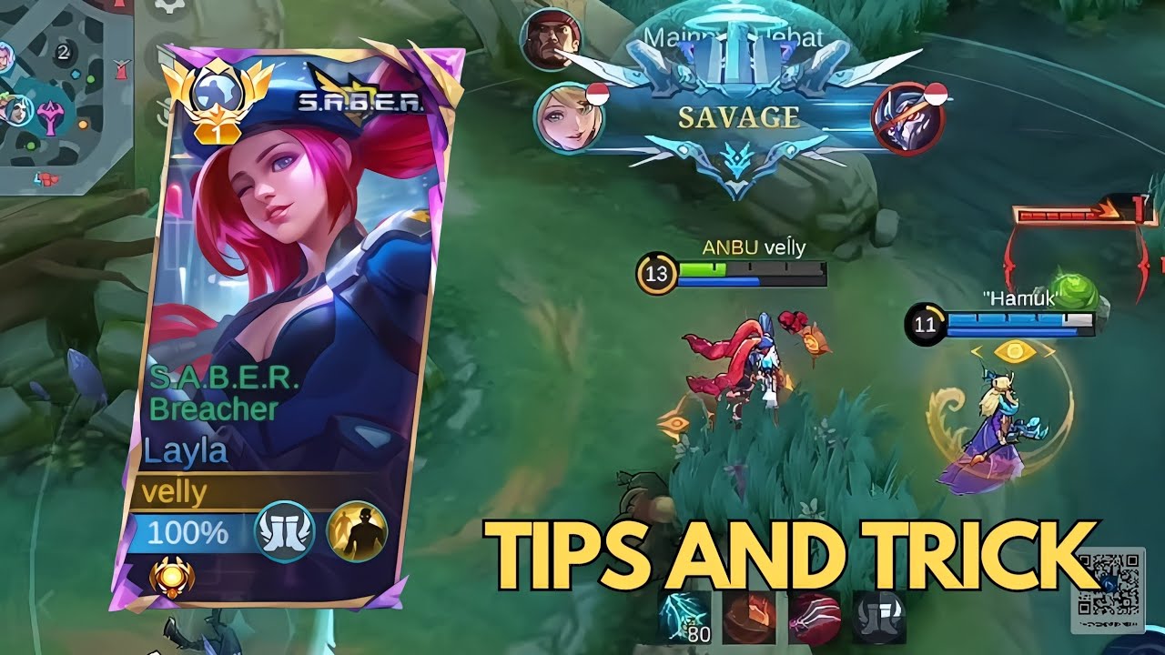 BUILD LAYLA ONE HIT!! TIPS AND TRICK JAGO LAYLA SEPERTI PRO PLAYER ...