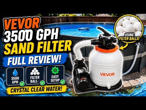VEVOR FlashPure Sand Filter Review: A Big Upgrade for My Intex Pool