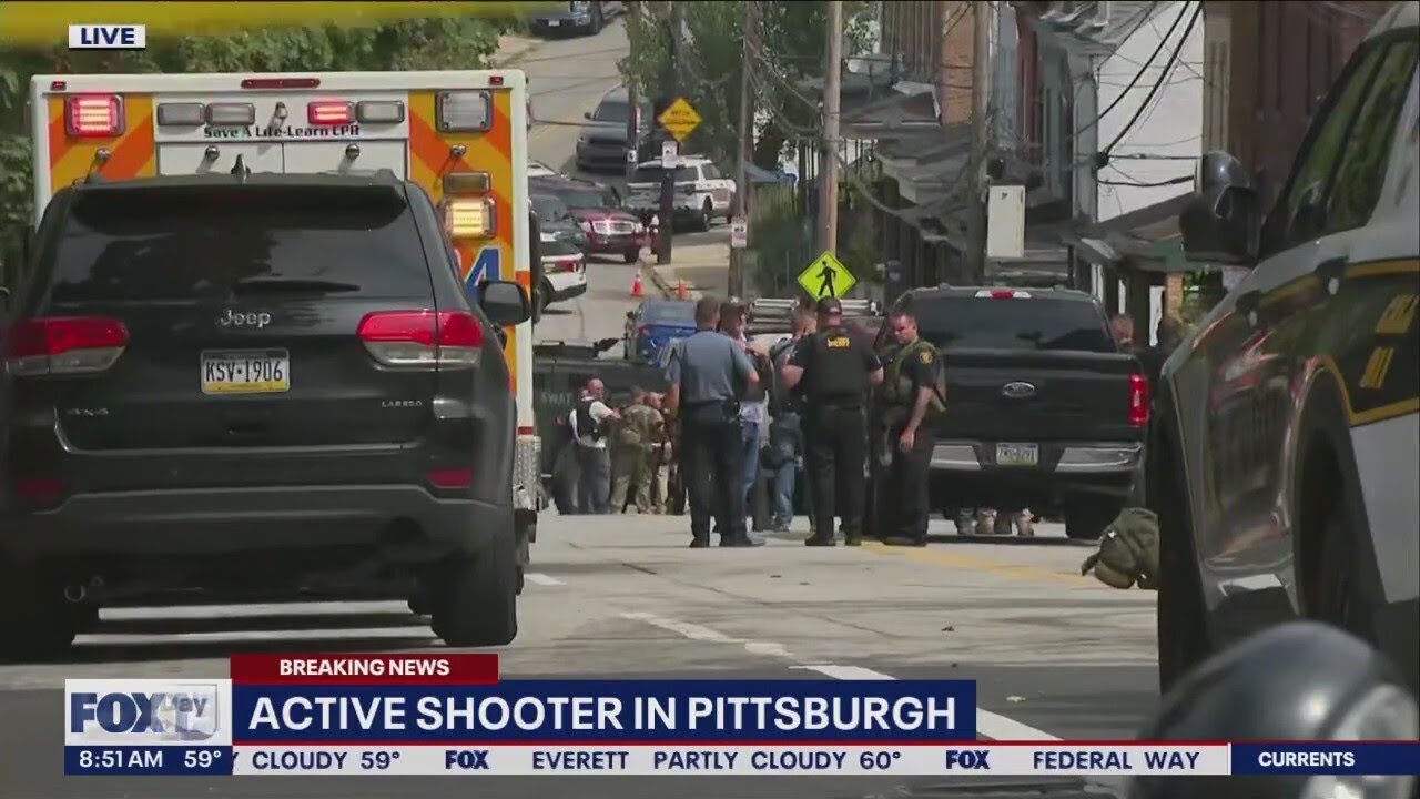 Active shooter in Pittsburgh