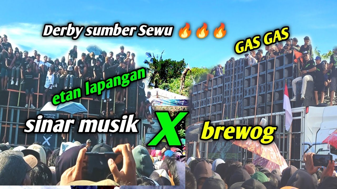 DERBY SUMBER SEWU🔥🔥🔥 BREWOG vs SINAR MUSIK DI SUMBER SEWU 2025