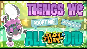 Things We ALL Did As New Jammers! | Animal Jam 🌿