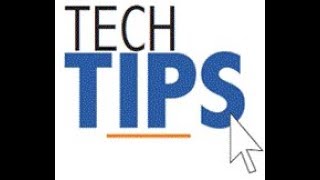 Tech Tips Intro