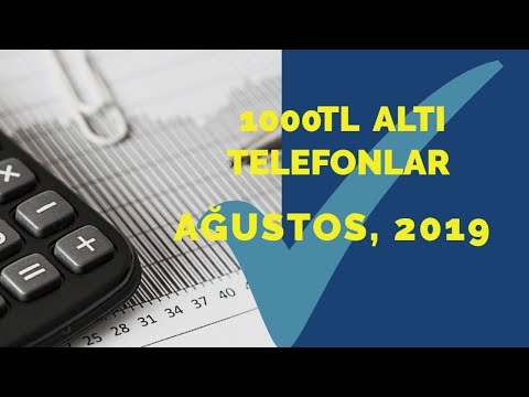 1000 TL Altı Telefonlar | Ağustos, 2019