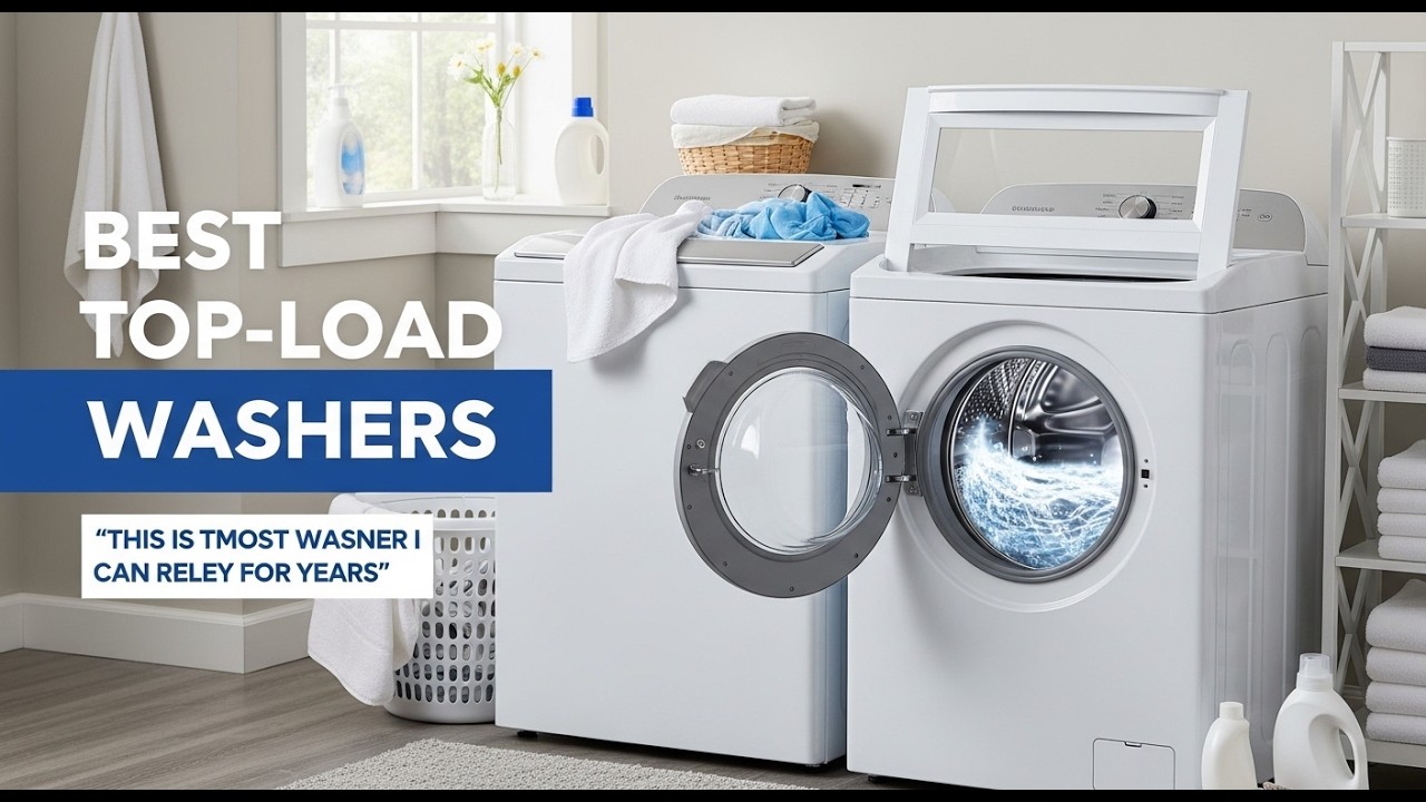 Top 5 Best Top Load Washers Reviewed 2026 | Agitator vs. Impeller: The ...