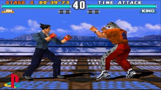 Kazuya Tekken 3 Time Attack Mode | Tekken 3 Secret 