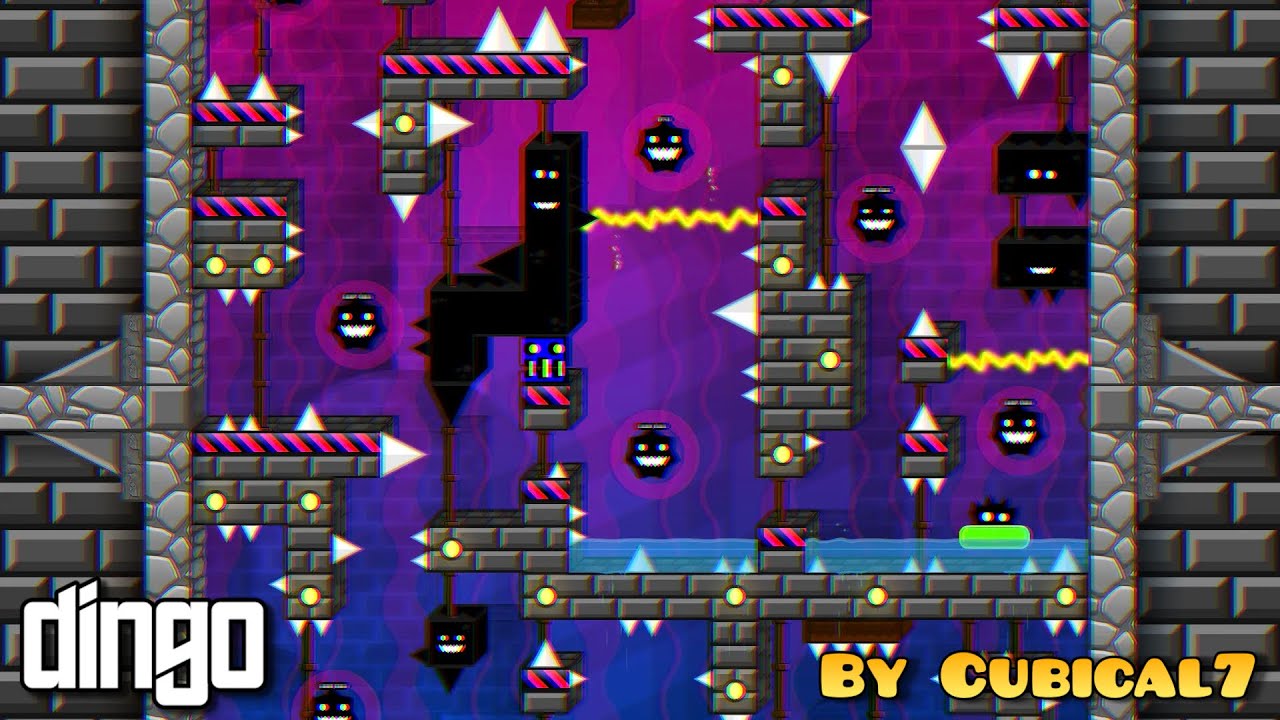 [UNNERFED SHOWCASE] dingo by Cubical7 (me) || Geometry Dash 2.207