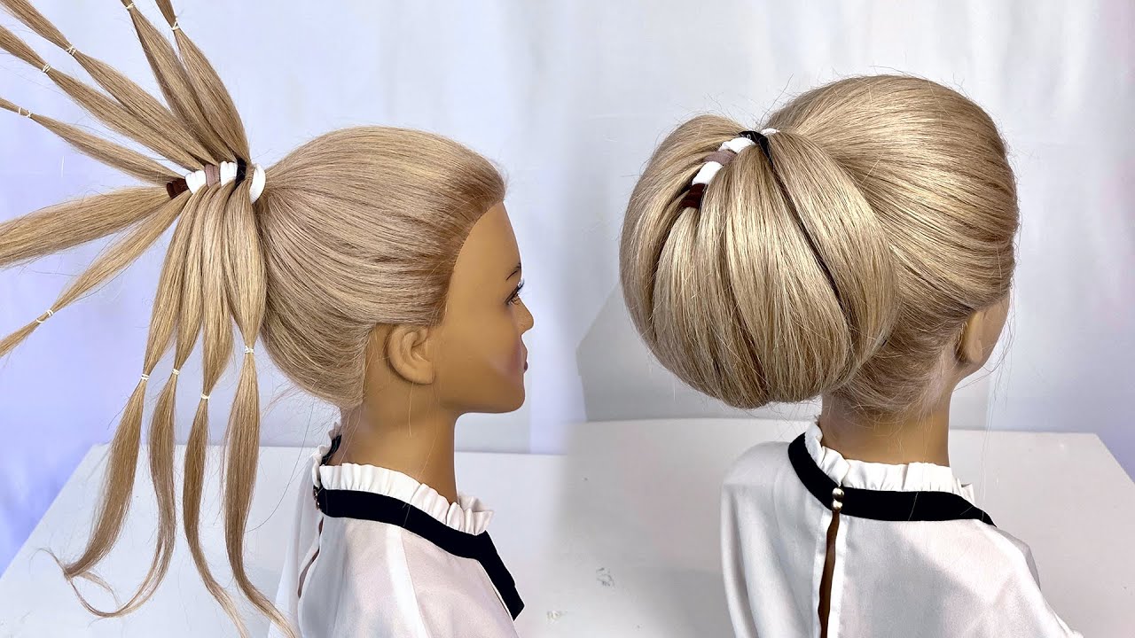 Очень Быстрые и Красивые Прически в Школу.Прически на 1 сентября - YouTube