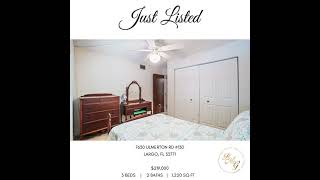 JUST LISTED 7630 ULMERTON RD #13D, LARGO, FL 33771