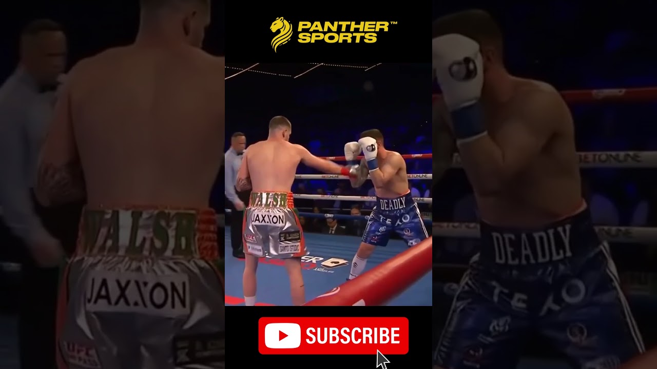 Explosive knockout combo from Callum Walsh! 