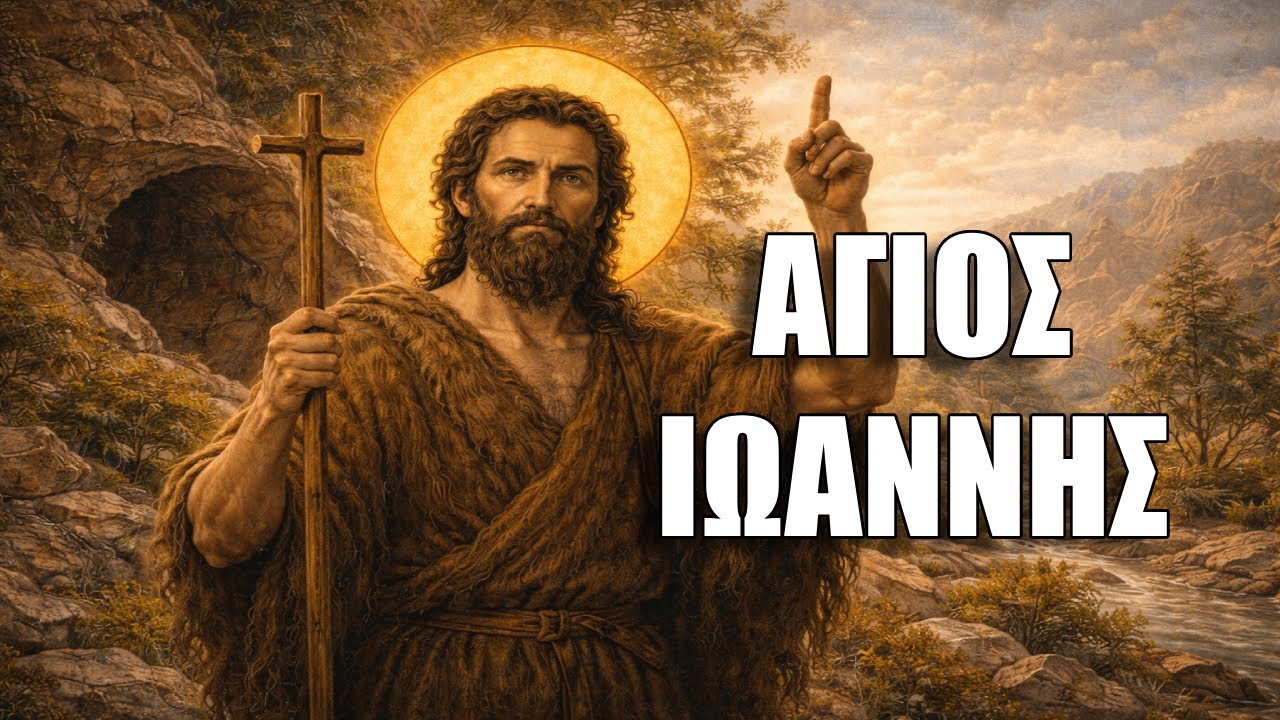 Ο Άγιος Ιωάννης ο Πρόδρομος — Φωνή βοώντος εν τη ερήμω