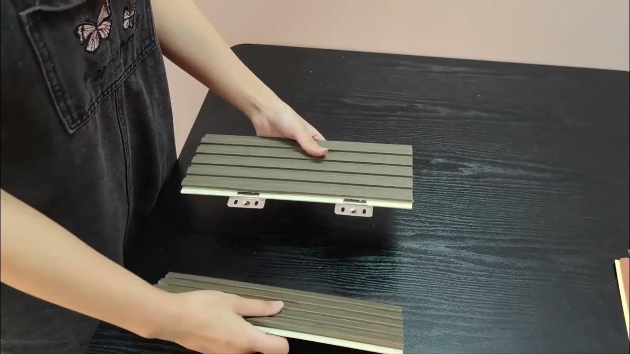 How to install Fluted wall panels YouTube