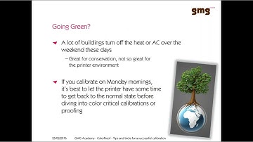 GMG ColorProof   Tips and tricks for a successful calibration