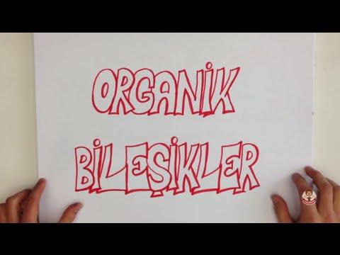 5dk&rsquo;da ORGANİK BİLEŞİKLER