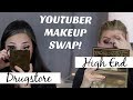 MAKEUP SWAP WITH MICHELE WANG! Trying 15+ Luxury and Drugstore Products