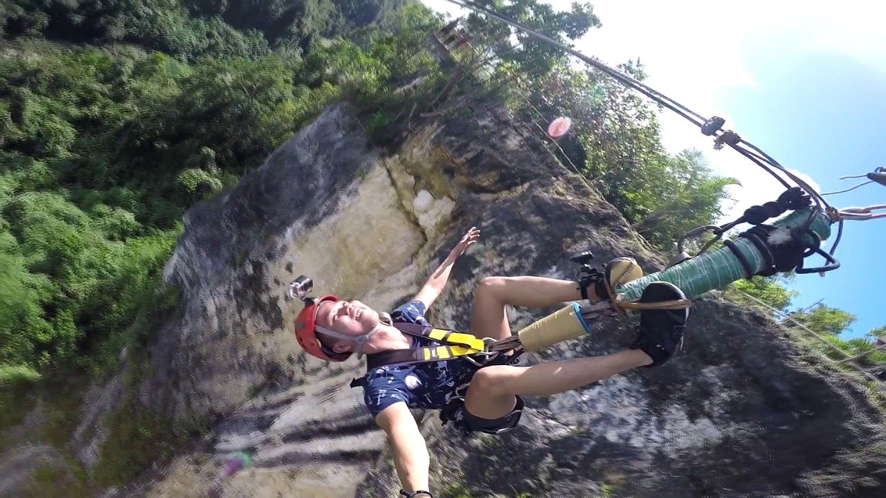 Highest Canyon Swing in the Philippines The Plunge YouTube