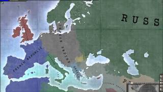 Free For All 1914: A Hearts of Iron III Custom Timelapse