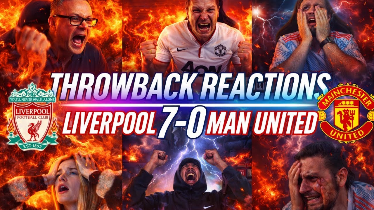 22/23 THROWBACK MAN UNITED FANS REACTION TO LIVERPOOL 7-0 MAN UNITED | PREMIER LEAGUE