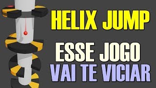 O MELHOR JOGO OFFLINE PARA ANDROID - Helix Jump - Jogo que Vicia Crianças, Jovens e Adultos! screenshot 4