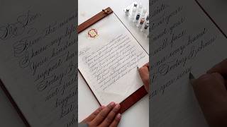 Personalized wedding vows! #weddingvows #weddingday #calligraphy #spencerian #pen #ink #weddingvideo Personalized wedding vows! #weddingvows #weddingday #calligraphy #spencerian #pen #ink #weddingvideo