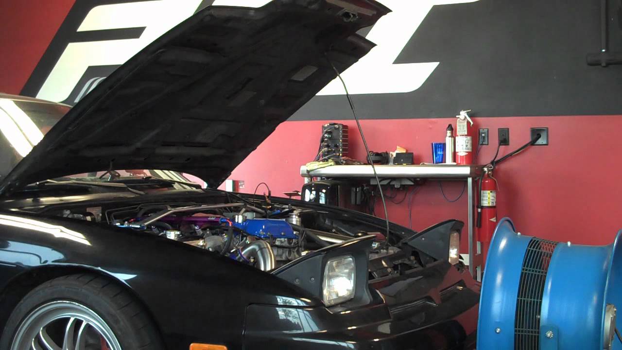 SR20DET GT2871R External Wastegate dyno YouTube
