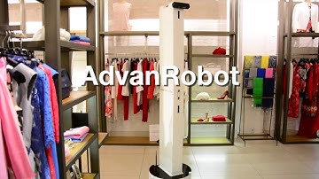 AdvanRobot - automated RFID inventory robot, by Keonn