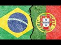 Brazil vs Portugal. Semifinal in the world cup 2026