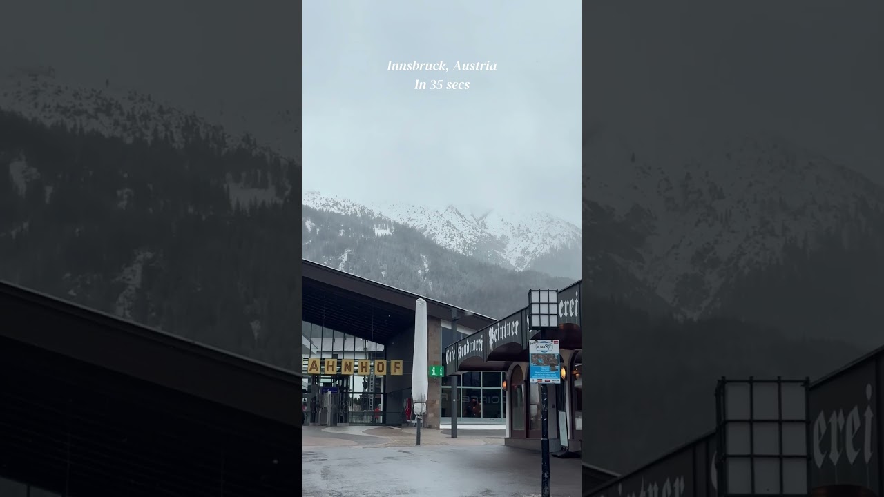 Innsbruck, Austria 🇦🇹 ✨ Fairytale City in the Alps 🏔️ 