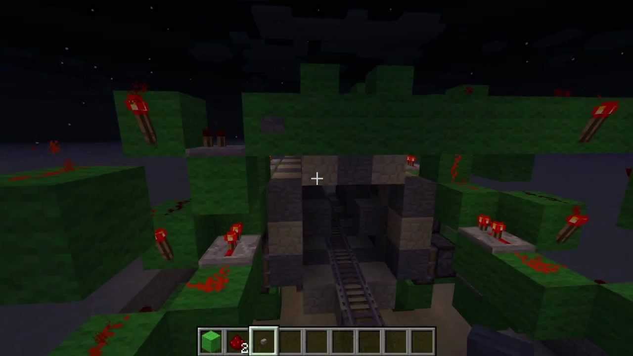 Minecraft Moving Checkers Tunnel