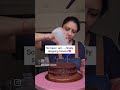 Hi to all new subscribers 😊 . I am Urvi Zaveri face behind the cakes. #cakecontent #bakerlife