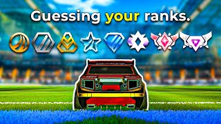 Guessing YOUR Rocket League ranks screenshot 4