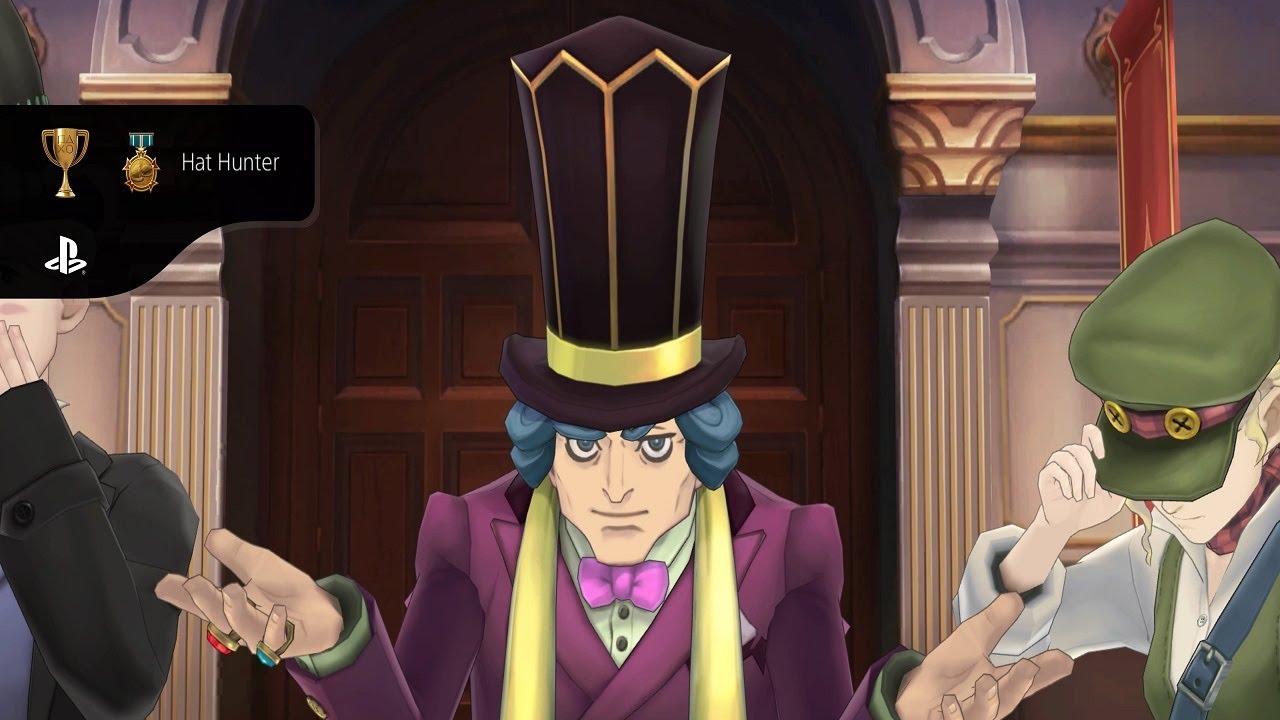 The Great Ace Attorney Chronicles Hat Hunter Trophy/Achievement Guide YouTube